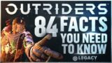 Outriders – 84 Things Every Player Needs To Know About This Brand New Looter Shooter