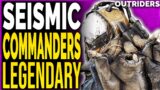 Outriders LEGENDARY ARMOR SEISMIC COMMANDERS DEVASTATOR GEAR – Outriders SEISMIC COMMANDERS Armor
