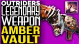 Outriders LEGENDARY WEAPON AMBER VAULT DOUBLE GUN BREAKDOWN – Outriders amber vault TURNTABLE WEAPON
