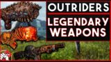 Outriders – Legendary Weapons! 4 New Weapons!!!