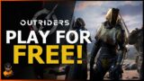 Play Outriders For Free!!! + FULL Rapid Fire Demo Details!