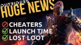 HUGE OUTRIDERS UPDATE! Pre-Load, Cheaters, Lost Loot, Launch Times and Day 1 Patch!