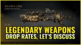 Legendary Weapons and Drop Rates, Let's Discuss | OUTRIDERS