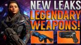 MORE MASSIVE OUTRIDERS LEGENDARY LEAKS! 10 NEW Legendary Weapons! NEW Leaks! | Outriders!