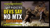 NEWS! No MTX, No Battle Pass, Future Expansions?   |   Outriders