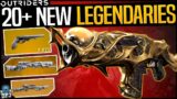 OUTRIDERS – 20+ NEW LEGENDARIES WEAPONS NOT IN THE DEMO – Amazing Legendary Weapons – 141 Legendarys