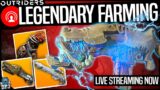 OUTRIDERS LEGENDARY WEAPON FARMING – Best LEGENDARY FARMS – Live Stream Full Highlights