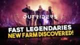 OUTRIDERS NEW LEGENDARY FARM! Fast Side Quest Payback In Demo!