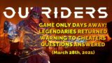 OUTRIDERS | NEWS UPDATE | LEGENDARY ITEMS