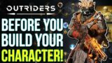 OUTRIDERS – WATCH This Before Building Your Character | Outriders All Skills & Build Tips
