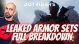 Outriders 3 NEW PYROMANCER ARMOR SETS