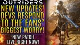 Outriders – All New Updates! Devs Respond To Fans' Biggest Worry! New Patch Live Now!