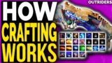 Outriders CRAFTING HOW IT WORKS – Outriders ENDGAME LEVEL UP WEAPONS and ARMOR Resources and More
