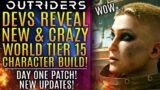 Outriders – Dev Team Reveals CRAZY World Tier 15 Character Build! Day One Patch Updates!
