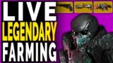 Outriders FARMING LEGENDARY WEAPONS, NEW UPDATE  BEST BUILD RUNS – LIVE STREAM