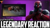 Outriders – Legendary Loot Drop Reaction – Funny First Loot Drop Reaction