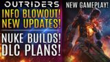 Outriders – New INFO BLOWOUT! Nuke-Based Legendary Class! New Gameplay! DLC Info! New Updates!