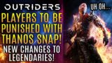 Outriders – Players Will Be Punished With Thanos Snap Reset!  New Boss and Legendary Weapon Updates!