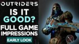 Outriders Review Impressions: Is it worth it? Early Access Gameplay