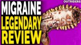 Outriders THE MIGRAINE REVIEW – Outriders Best Legendary SMG Outputs Damage Overtime