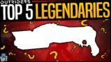 Outriders: TOP 5 BEST LEGENDARY WEAPONS In The Outriders Demo (Top 5 Best Legendaries)
