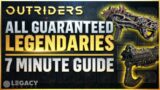 EVERY Guaranteed Legendary Quest | Outriders – Quick And Easy Guide (Under 7 Minutes)