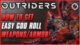 HOW TO GET EASY GOD ROLL GEAR FOR ENDGAME! | Outriders Farm Location