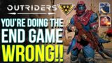 OUTRIDERS | Advanced Tips & Tricks That Will Get You Through The Endgame (Outriders End Game Guide)