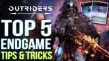 OUTRIDERS | Top 5 Advanced Tips & Tricks Everyone Needs To Know (Outriders Endgame Tips & Tricks)