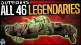 Outriders – ALL 46 LEGENDARY WEAPONS – All Exclusive Tier 3 Mods – Full Legendary Weapon Guide