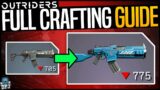Outriders – COMPLETE GUIDE ON CRAFTING – Weapons & Armor Upgrade Guide – How To Upgrade Gear