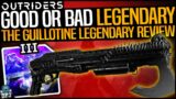 Outriders: GOOD OR BAD? The GUILLOTINE LEGENDARY WEAPON REVIEW & GUIDE – Tier 3 Mod / Keep Or Scrap?