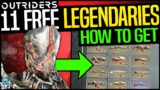 Outriders: HOW TO GET 11 FREE LEGENDARIES – DO THIS NOW – HOW TO GET FAST & EASY LEGENDARY LOOT
