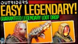 Outriders: How To Get GUARANTEED LEGENDARY GEAR (One Time Only) Easy Legendary Weapon / Armor