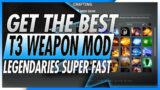 Outriders – How To Get The BEST Weapon Mod EVER In 30 minutes Guide! 10 Legendaries FAST