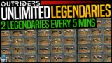 Outriders: How To Get UNLIMITED LEGENDARIES – 2 Legendaries Every 5 Minutes GUARANTEED (DO THIS NOW)
