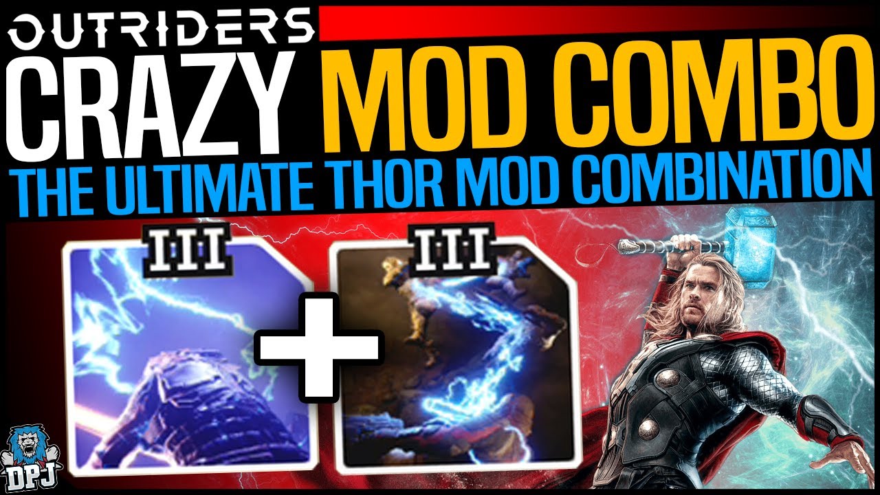 Outriders INSANE MOD COMBO This Legendary Mod Combo Is Broken! (Thor