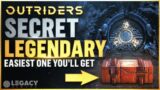 Outriders – Secret Temple Legendary | The Easiest Legendary You Can Get – 10 Minute Run!