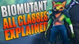 ALL BIOMUTANT CLASSES EXPLAINED! ALL Class Abilities, Weapons, & Armor! | Outriders!