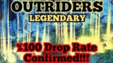 How To Get %100 Legendary Drop Rate On Outriders