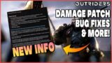 NEW 5/25 OUTRIDERS UPDATE! DAMAGE MITIGATION UPDATE + LOADS OF BUG FIXES! – Outriders Patch Overview