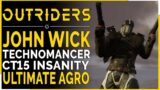 OUTRIDERS | Close Range CT15 Mayhem JOHN WICK STYLE! – Crazy Agro & Sustain (Outriders Build Guide)