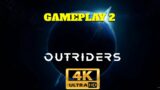 OUTRIDERS Gameplay Prologue 2 & cutscenes (4K) Xbox One x Demo Beta