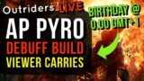 OUTRIDERS LIVE – VIEWER CARRIES !join – NEW 4G INTERNET! 1080p 60fps! Birthday at 0.00 gmt+1
