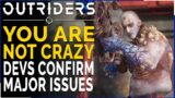 OUTRIDERS | ONE-SHOTTED & PHANTOM DEATHS Finally Acknowledged As A BUG! – (Outriders News)