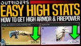 Outriders: DO THIS NOW! – How To Get HIGH FIREPOWER & ARMOR LEGENDARY LOOT EASY!! Full Guide