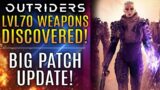 Outriders – Level 70 Weapons Discovered! Big Patch Update!  Brand New Updates from Square Enix!