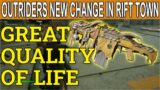 Outriders New Changes In Rift Town & New Quest- Great Quality Of Life