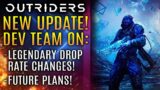 Outriders – New Updates! Dev Team on Legendary Drop Rates, Future Updates and More!