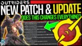 Outriders: THIS CHANGES EVERYTHING? NEW PATCH & UPDATE – PCF Looking To The Future?